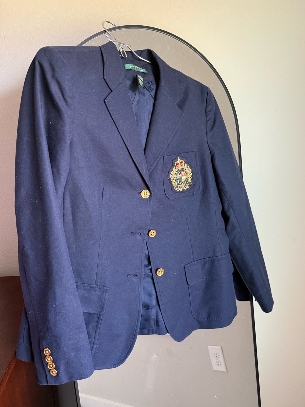 Lauren Ralph Lauren Gold Buttons Crown Crest Logo